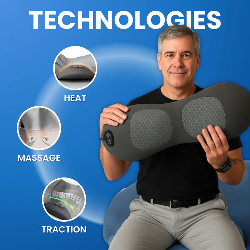 VELORIA™ Three-Core Smart Back Therapy Pillow
