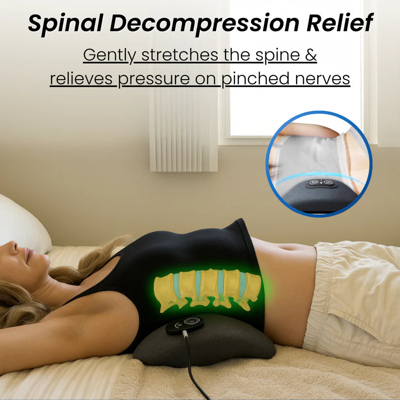 VELORIA™ Three-Core Smart Back Therapy Pillow
